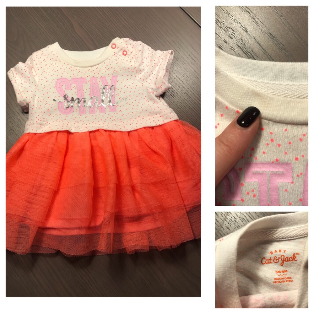 6 baby items for $15! Tutu dress Size 3-6 Month